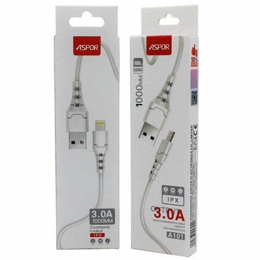 Aspor 3.0A kabel iPhone Lightning